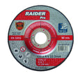 RAIDER Disc pentru slefuit metal 180х6.0х22.2mm RDP Disc pentru polizat metal Potrivit pentru taierea pietrei Viteza periferica maxima: 80 m / s Raider - scule electrice si unelte profesionale - BricoMart