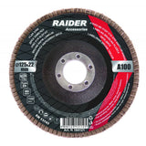 RAIDER Disc ptr slefuit 125mm А - 120 Pentru uz universal Polizare rapida, zgomot redus Rezistenta marita la uzura Raider - scule electrice si unelte profesionale - BricoMart