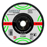RAIDER Disc taieri piatra 115х3.2х22.2mm Disc pentru taiet materiale nemetalice Potrivit pentru taierea pietrei Viteza periferica maxima: 80 m / s Raider - scule electrice si unelte profesionale - BricoMart