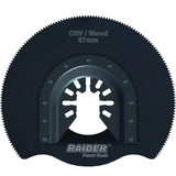 RAIDER Disc unealta multifunctionala pt.lemn ø87mm CrV Fabricat din otel si Crom - Vanadium Potrivit pentru lemn, placaj si plastic Raider - scule electrice si unelte profesionale - BricoMart