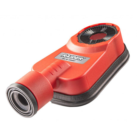 RAIDER Extractor universal de praf SDS Ø70mm adaptor pentru furtun Colectorul de praf este potrivit pentru gaurire cu burghie de până la 70 mm în diametru. Colectorul de praf este realiza Raider - scule electrice si unelte profesionale - BricoMart