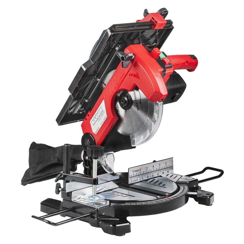 RAIDER Ferastrau circular ø210mm 1200W combination RD - MS10 Posibilitatea de taiere la unghi Menghina fixare material Captarea prafului Masa solida Raider - scule electrice si unelte profesionale - BricoMart
