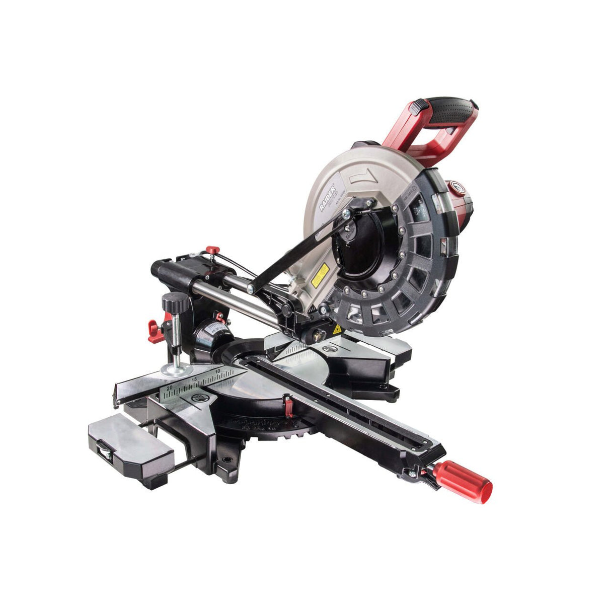 RAIDER Ferastrau circular ø255mm 2100W laser RD - MS06 Menghina fixare material Laser Posibilitatea de taiere la unghi Masa metalica Pornire lenta Raider - scule electrice si unelte profesionale - BricoMart