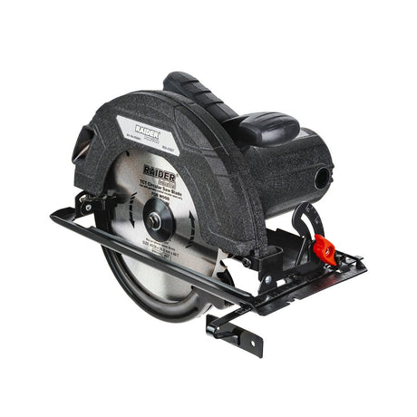 RAIDER Fierastrau circular ø235mm 2200W RDI - CS27 Maner anti vibratie Maner antiderapant Buton pentru protectie la porniri accidentale Reglarea adancimii de taiere Posibi Raider - scule electrice si unelte profesionale - BricoMart