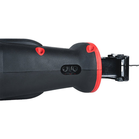 RAIDER Fierastrau sabie 750W prindere SDS RD - RS38 Motor de 750 W Funcție de schimbare rapidă a lamei Mânerul rotativ oferă flexibilitate în diferite poziții de tăiere Pot Raider - scule electrice si unelte profesionale - BricoMart