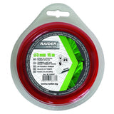 RAIDER Fir pentru trimmer rotund ø3mm х 15m Construit din material durabil ce ii confera elasticitate o perioada lunga de timp Raider - scule electrice si unelte profesionale - BricoMart