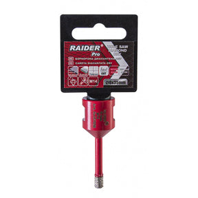 RAIDER Freza diamantata pentru frezare uscata M14 x 6 mm Utilizare indelungata Taiere extrem de rapida Taiere fara apa Carotele de gaurire sunt proiectate sa fie montate pe poli Raider - scule electrice si unelte profesionale - BricoMart