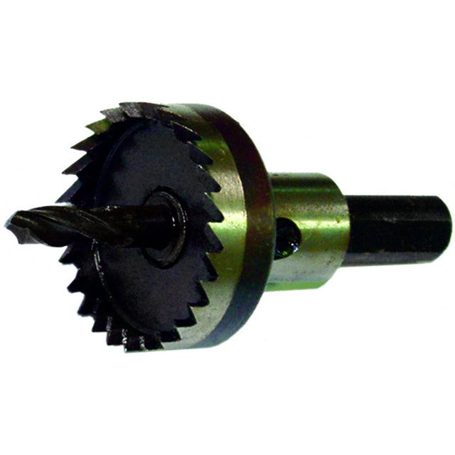 RAIDER Freza gaurire HSS 25mm HSS Fabricat din otel rapid Diametru de gaurire: 25mm Potrivit pentru foi subtiri de tabla Raider - scule electrice si unelte profesionale - BricoMart