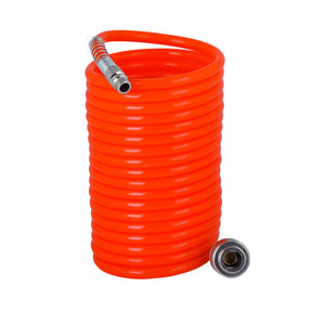 RAIDER Furtun compresor 10m 1/4"M&F RD - CH01 Fabricat din poliuretan Kit cu cuple rapide pentru aer Raider - scule electrice si unelte profesionale - BricoMart