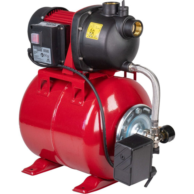 RAIDER Hidrofor 800W 1" 53L/min 3bar 40m RD - WP800Z Vas de expan siune cilindric Debit de apa constant cu pre siune constanta Raider - scule electrice si unelte profesionale - BricoMart