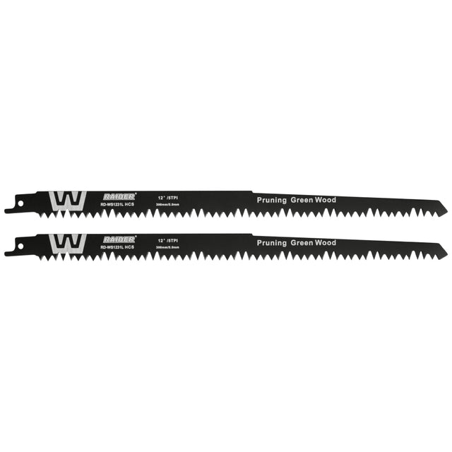 RAIDER Lama fierastrau sabie lemn 300mm 5mm 5TPI 2pcs. RD-WS1231L Raider - scule electrice si unelte profesionale - BricoMart