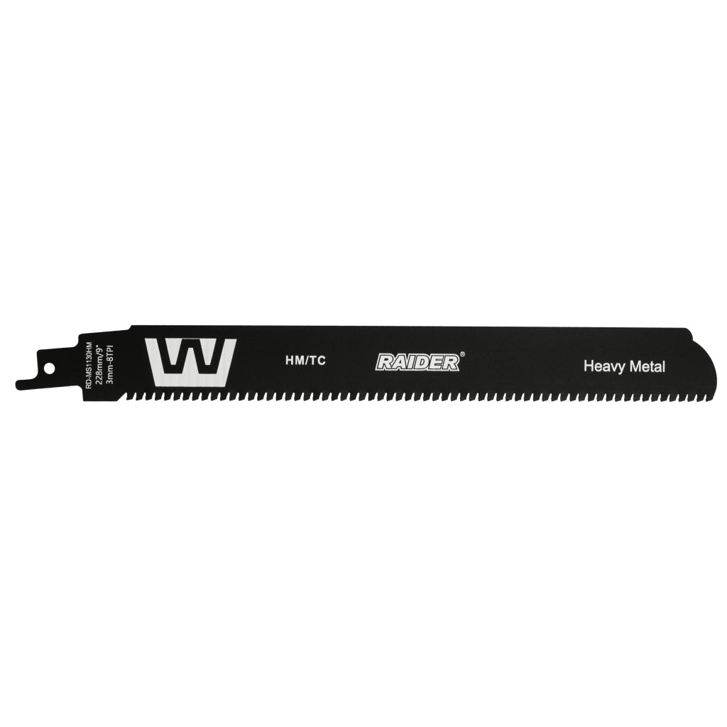RAIDER Lama fierastrau sabie metal 228mm 3mm 8TPI RD - MS1130HM Raider - scule electrice si unelte profesionale - BricoMart