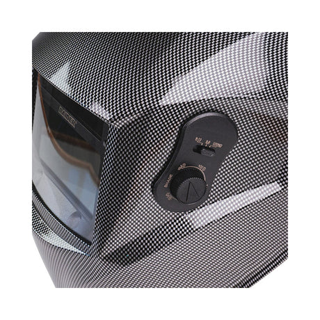 RAIDER Masca de sudura cu cristale lichide DIN 9 - 13 100x50 RD - WH08 Filtrul foto - solar se întunecă automat când începe sudarea și se luminează când procesul este terminat. Clasa de protecț Raider - scule electrice si unelte profesionale - BricoMart