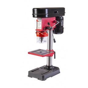 RAIDER Masina de gaurit fixa 350W 13mm H=0.60m RDP - BD04 Viteza variabila Conul axului: B16 Distanța dintre cameră și bază: 250 mm Înălțimea mașinii: 580 mm Raider - scule electrice si unelte profesionale - BricoMart