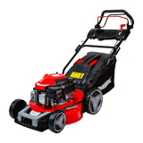 RAIDER Masina de tuns iarba autopropulsie 3.4cp 46cm 4in1 RD - GLM08 Sac colector - 60 litri Ajustarea inaltimii de taiere Latime taiere - 460 mm Raider - scule electrice si unelte profesionale - BricoMart