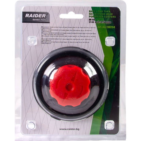 RAIDER Mosor cu fir pentru motocoasa M10x1.25LH RD Fast and easy winding of the cord Raider - scule electrice si unelte profesionale - BricoMart