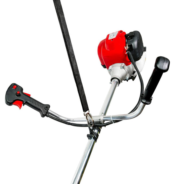 RAIDER Motocoasa pe benzina 4 timpi 1.2CP 37.7 cc RD - GBC28 Modelul este echipat cu un motor pe benzină in 4 timpi, monocilindru, cu racire pe aer, avand o capacitate de 37.7 cm³ s Raider - scule electrice si unelte profesionale - BricoMart