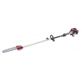 RAIDER Motofierastrau 0.7kW 250mm (10") 3/8".050" (1.3mm) RD - GPS01 Dispozitiv de înaltă calitate pentru tăierea rapidă și ușoară a ramurilor în locuri greu accesibile Are un motor pe benz Raider - scule electrice si unelte profesionale - BricoMart