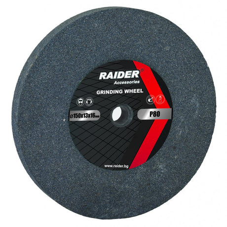 RAIDER Piatra ptr polizor 200x20x16mm gri P60 Potrivit pentru polizarea diferitelor metale Raider - scule electrice si unelte profesionale - BricoMart