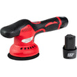 RAIDER Polisher 12V Ø125mm 300 - 2400min - 1 2x2Ah RD - CPC07 Are un disc de lustruit cu diametrul de 125mm, care are o baza "VELCRO", permitand schimbarea rapida si usoara a diferit Raider - scule electrice si unelte profesionale - BricoMart