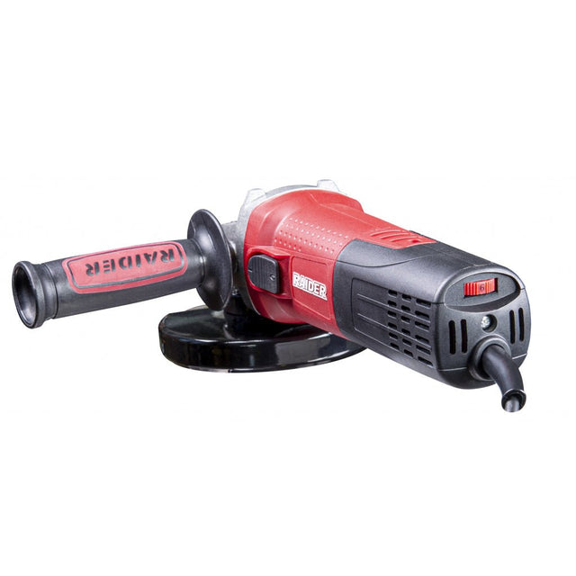 RAIDER Polizor unghiular 125 mm x 1100 W RDP - AG67 Blocarea discului Maner auxiliar Raider - scule electrice si unelte profesionale - BricoMart