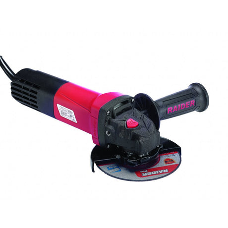 RAIDER Polizor unghiular 125mm 1050W RDI - AG47 Blocarea discului Maner auxiliar Raider - scule electrice si unelte profesionale - BricoMart