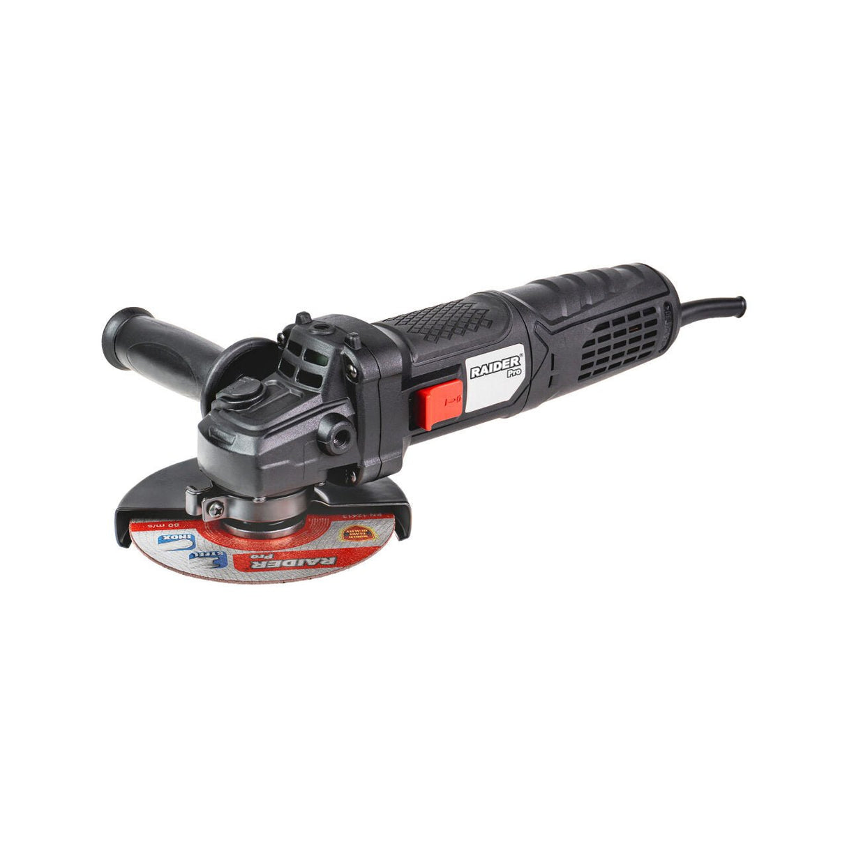 RAIDER Polizor unghiular 125mm 1200W vit var RDP - AG75 Black Edition Viteza reglabilă de la 3000 la 12000 min - 1 permite utilizatorului să adapteze viteza sculei în funcție de tipul de mater Raider - scule electrice si unelte profesionale - BricoMart