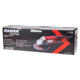 RAIDER Polizor unghiular 230mm 2000W soft start RD - AG77 Cu o putere de 2000 W, polizorul unghiular „”RD - AG77”” oferă suficientă putere pentru a efectua cu ușurință și rapid sar Raider - scule electrice si unelte profesionale - BricoMart