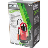 RAIDER Pompa submersibila 750W 1" 233L/min 8m 35mm 360° RD - WP72 Pompa submersibila portabila Pentru pomparea apelor reziduale Plutitor Raider - scule electrice si unelte profesionale - BricoMart