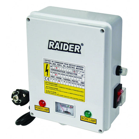 RAIDER Pompa submersibila apa curata 1.1KW 1.1/4" 80L/min RD - WP24 Otel INOX Panou de com sia Cablu special Raider - scule electrice si unelte profesionale - BricoMart