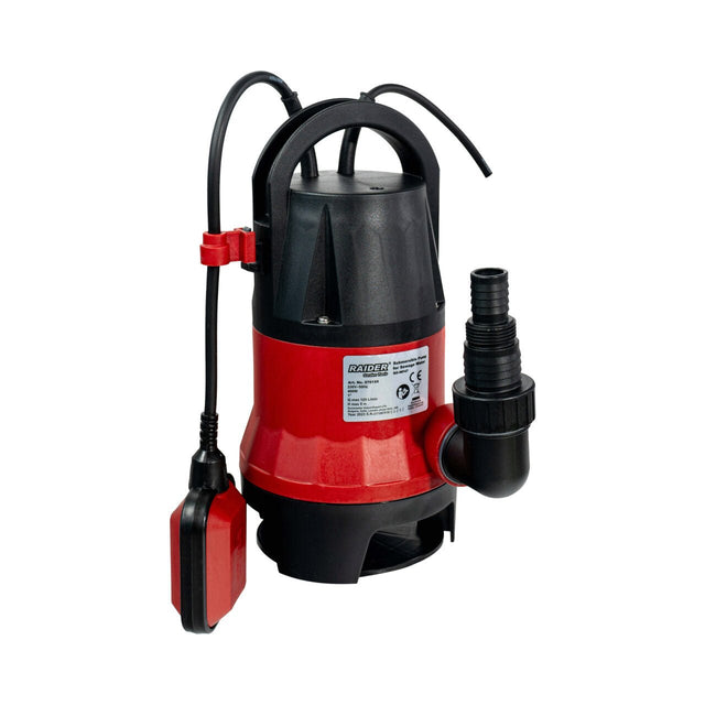 RAIDER Pompa submersibila apa murdara 400W 1"125L/min 35mm RD - WP47 Pompa submersibila portabila Pentru pomparea apelor reziduale Plutitor Raider - scule electrice si unelte profesionale - BricoMart