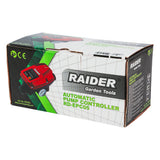 RAIDER Presostat electronic 1.1kW 1" 90°C manometru RD - EPC05 Control precis al pompei – sistemul electronic asigura pornire si oprire exacta, prevenind ciclurile nedorite de on/off Raider - scule electrice si unelte profesionale - BricoMart