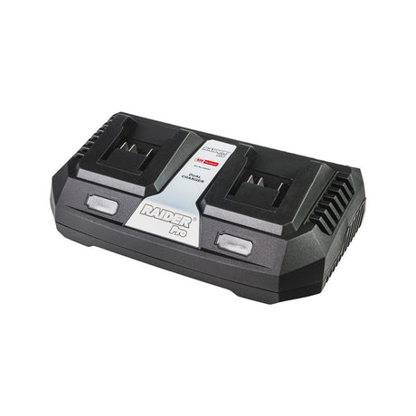 RAIDER R20 incarcator dual 2x3Ah pentru seria R20 Timp de incarcare for a 4A battery for 1.33h Raider - scule electrice si unelte profesionale - BricoMart