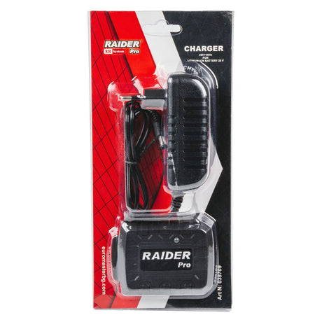 RAIDER R20 Incarcator pentru RDP - R20 System Protecție încorporată împotriva supraîncărcării și scurtcircuitului pentru o durată de viață mai lungă a bateriei și sig Raider - scule electrice si unelte profesionale - BricoMart