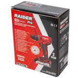 RAIDER R20 Masina de gaurit brushless 10mm 44Nm 2Ah RDP - PBCD20 Set Motorul fără perii al RDP - PBCD20 oferă o eficiență mai mare și o viață mai lungă Designul compact și mânerul ergonomic c Raider - scule electrice si unelte profesionale - BricoMart
