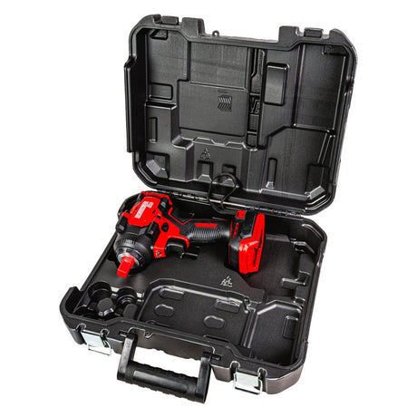 RAIDER R20 Masina insurubat cu impact SOLO 550Nm 1/2 RDP - 55BBIW20 Cheie de impact fără fir, cuplu până la 900 Nm Motor fără perii (brushless) – durabilitate sporită și eficiență mai mare Raider - scule electrice si unelte profesionale - BricoMart