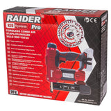 RAIDER R20 Pistol capse si cuie Tip 55&47 Solo RDP - YST20 Pistolul este compatibil cu capse de tip 55 cu lungimea de până la 25 mm și cu cuie tip 47 cu lungimea de până la 32 mm, Raider - scule electrice si unelte profesionale - BricoMart