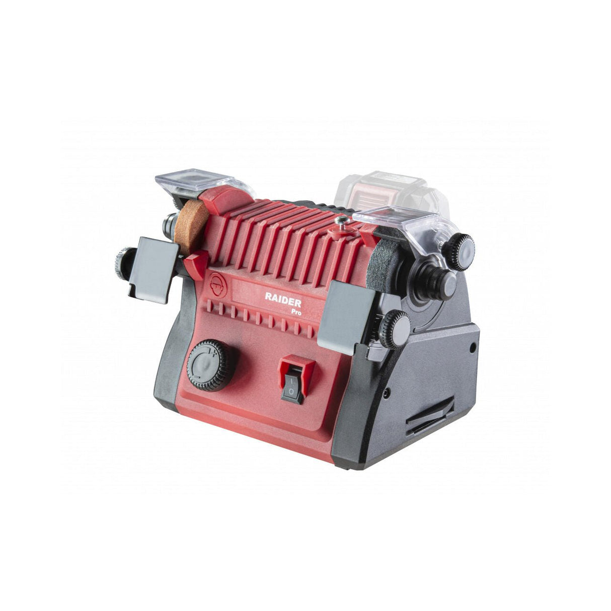 RAIDER R20 polizor de banc Ø55mm mini - grinder RDP - SCBG20 Solo Ușor portabil, cu dimensiuni compacte Reglarea vitezei Pozitionare usoara] datorita suporturilor reglabile Compartiment Raider - scule electrice si unelte profesionale - BricoMart