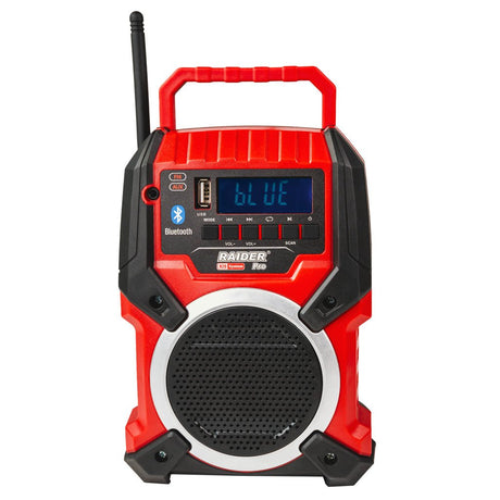 RAIDER R20 Radio Bluetooth 20W USB RDP - PRS20 Solo RDP - PRS20 – Radioul portabil perfect pentru orice mediu Recepție radio pe multiple frecvențe – Ascultă posturile prefera Raider - scule electrice si unelte profesionale - BricoMart
