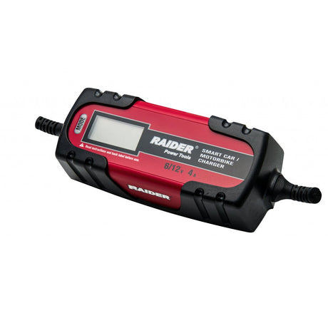 RAIDER Redresor auto digital 6/12V 120Ah RD - BC13 Indicator al nivelului de incarcare Oprire automata la terminarea incarcarii 8 programe de incarcare Raider - scule electrice si unelte profesionale - BricoMart