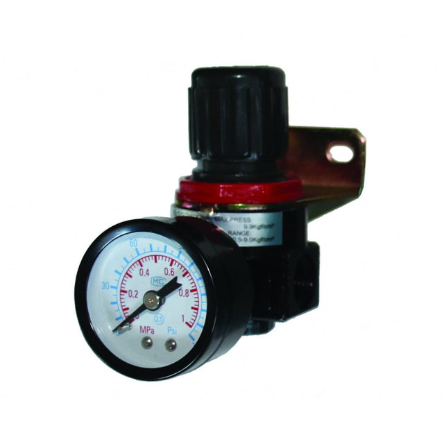 RAIDER Regulator aer cu ceas 1/4 F RD Pentru a reduce si regla presiunea de aer Raider - scule electrice si unelte profesionale - BricoMart