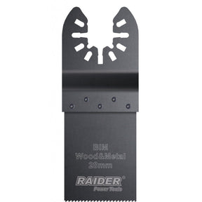 RAIDER Rezerva unealta muntifunctionala lemn si metal 32x40mm Fabricat din otel rezistent la impact cu durata lunga de viata Potrivit pentru lemn, metal sau plastic Raider - scule electrice si unelte profesionale - BricoMart