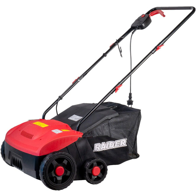 RAIDER Scarificator 2 in 1 1400 W RD - ESC01 Pentru îndepărtarea permanentă a mușchiului, a ierbii uscate și a buruienilor Raider - scule electrice si unelte profesionale - BricoMart