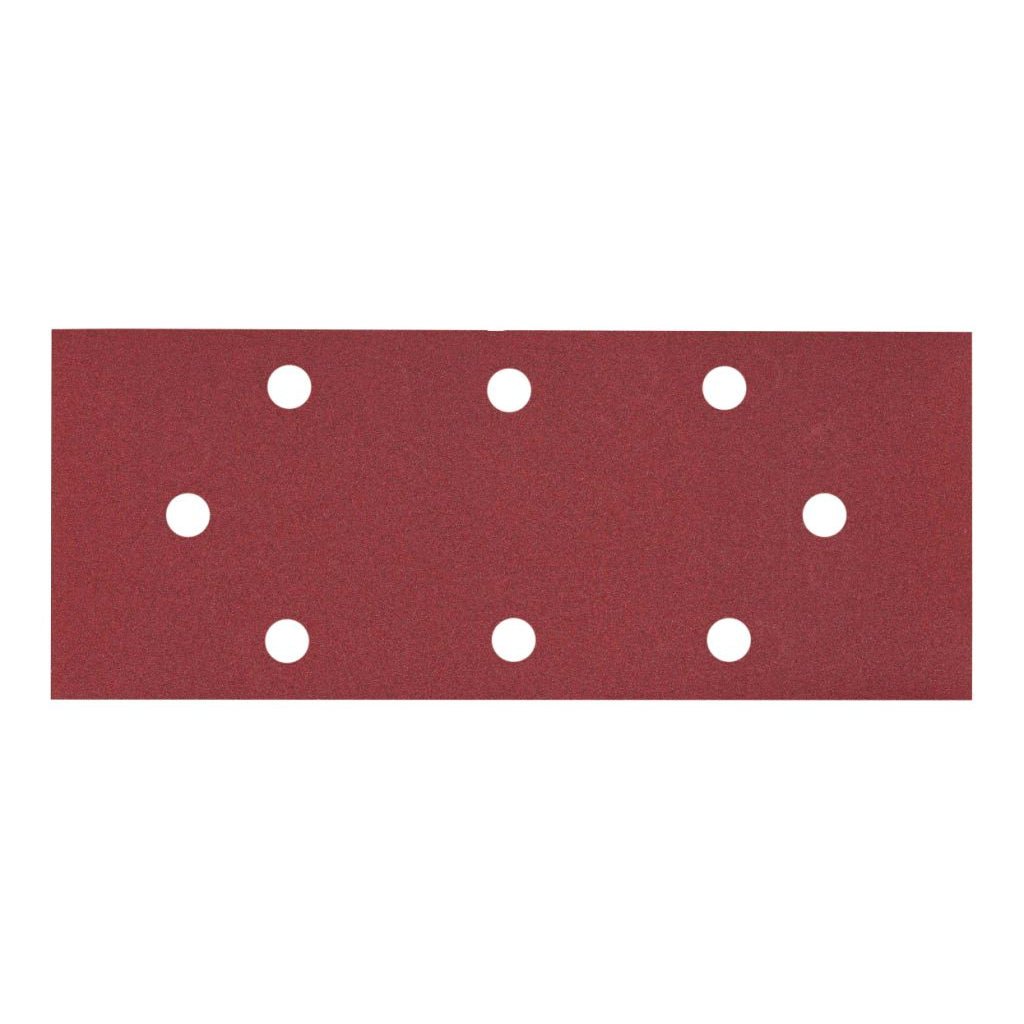 RAIDER Set 10 foi abrazive perforate 93х230 P 80 Pentru prelucrat lemn tare sau moale Forma dreptunghiulara Raider - scule electrice si unelte profesionale - BricoMart