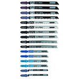 RAIDER Set 16 buc lame fierastrau pendular pentru lemn si metal "T" Potrivit pentru toate prinderile tip "T" Pentru taierea metalului, lemnului si a altor materiale Raider - scule electrice si unelte profesionale - BricoMart