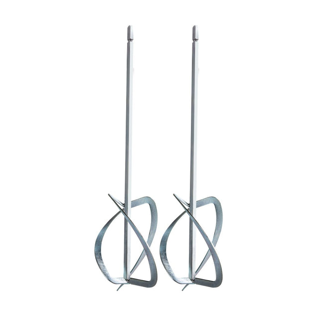 RAIDER SET 2 buc Mixer vopsea ø125x600xHEX13mm Galvanizat Raider - scule electrice si unelte profesionale - BricoMart