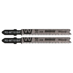 RAIDER Set 2 lame fierastrau pend. BIM lemn 80mm 15TPI RD-WT101BIF Raider - scule electrice si unelte profesionale - BricoMart
