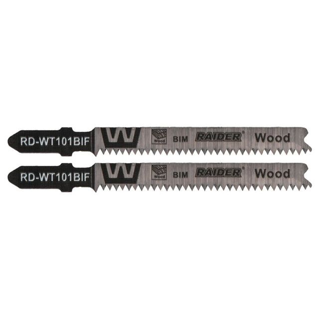 RAIDER Set 2 lame fierastrau pend. BIM lemn 80mm 15TPI RD-WT101BIF Raider - scule electrice si unelte profesionale - BricoMart