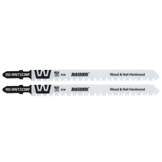 RAIDER Set 2 lame fierastrau pend.BIM W&N 130mm 8-12TPI RD-WNT323MF Cuțitul este fabricat din material bimetalic (BIM), care combină avantajele a două metale diferite – oțelul și aliajele Raider - scule electrice si unelte profesionale - BricoMart