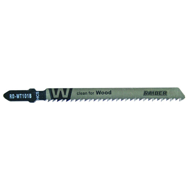 RAIDER Set 2 lame fierastrau pendular lemn T 100(75)2.5mm RD - WT101B Fabricat din otel carbon Potrivit pentru taieri drepte in lemn moale sau tare Raider - scule electrice si unelte profesionale - BricoMart